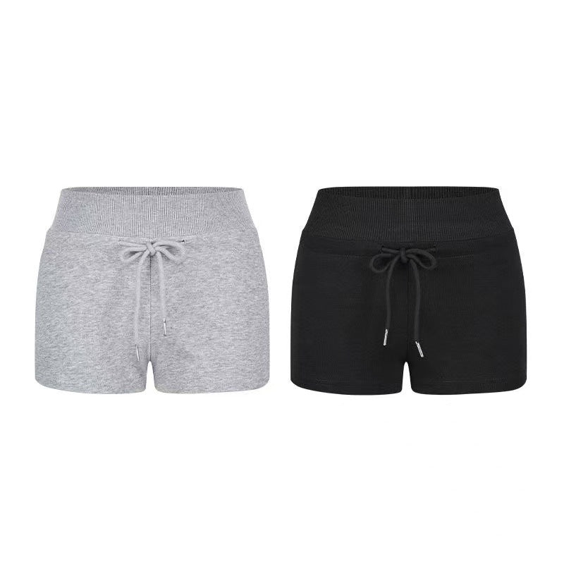 Sweet and Spicy Girl A-Line High-Waisted Three-Quarter Shorts