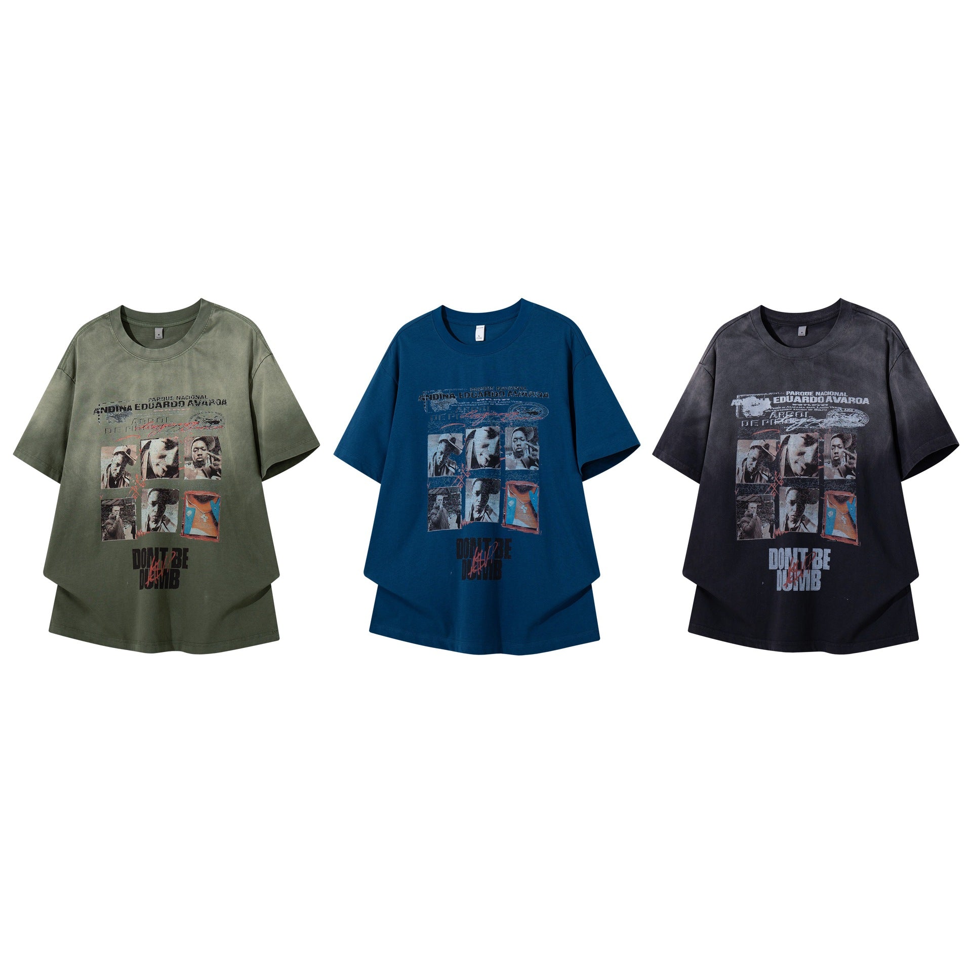 Jigsaw photo printed short sleeved shirt