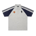 Knight badge embroidered short sleeved shirt