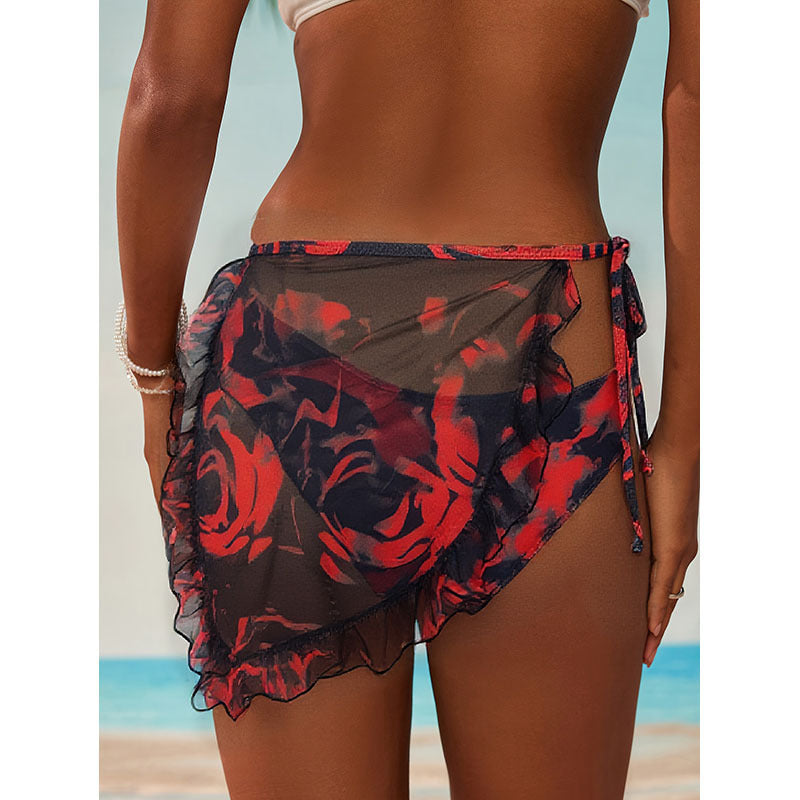 Printed Halter Bikini Set for Women
