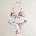High-Waisted Triangular Bikini Swimwear for Women Beach Bathing Suit