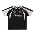 Printed loose fitting men's and women's short sleeves