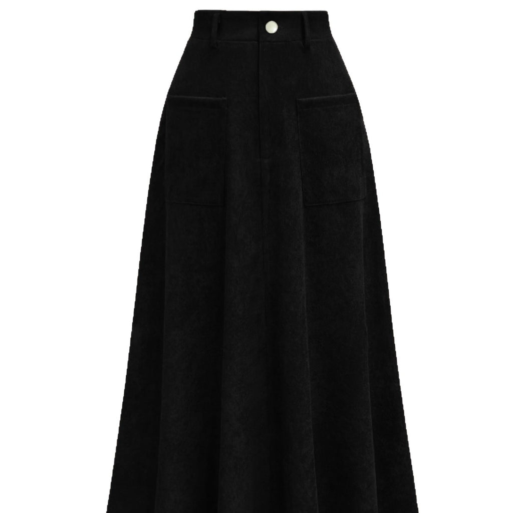 Slimming A-line skirt