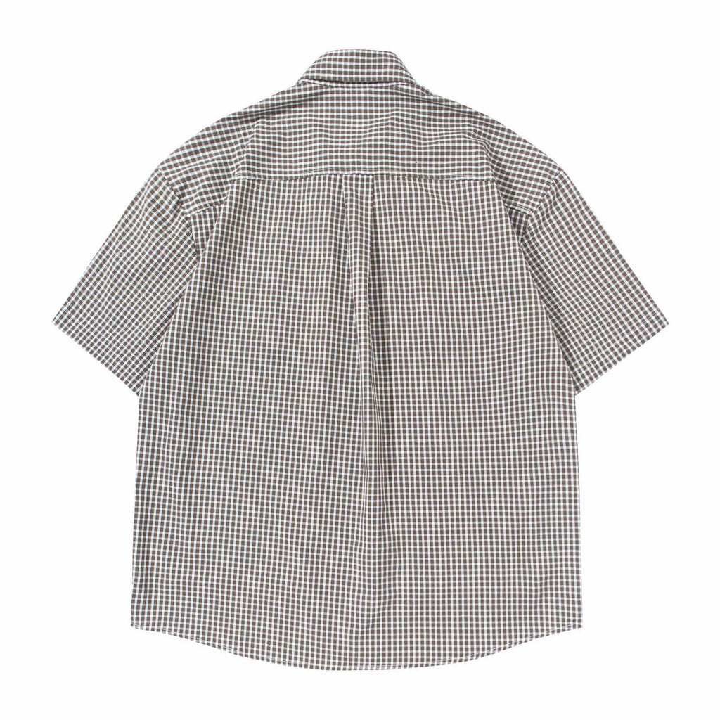Fine plaid shirt T-shirt