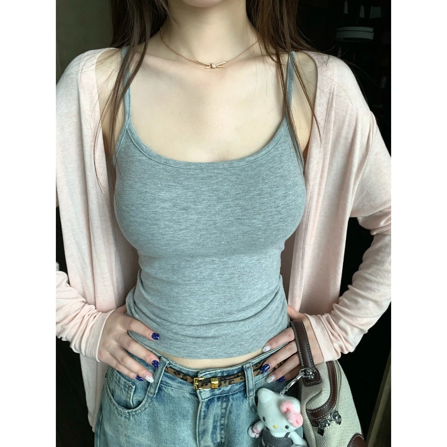 Red Fitted Strapless Top for Women