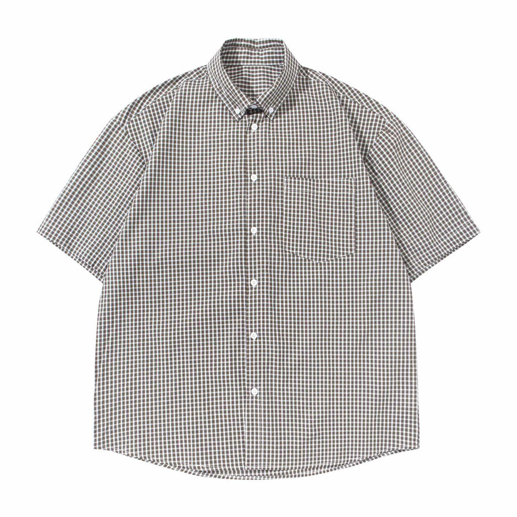 Fine plaid shirt T-shirt