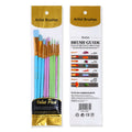 UCANBE 10 Pack Color Oil Paint Brushes Halloween Paint Makeup Brush Set Wooden Stick Makeup Pens