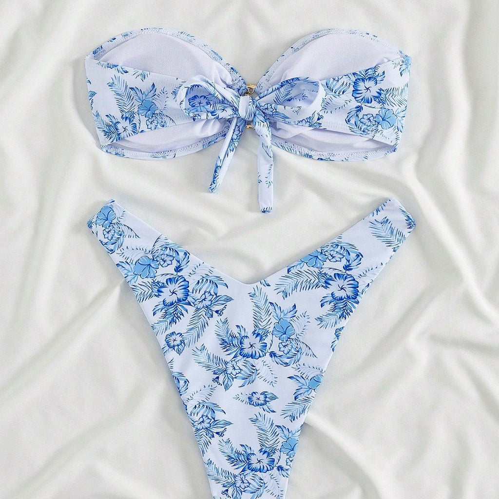 Bikini two-piece swimsuit set