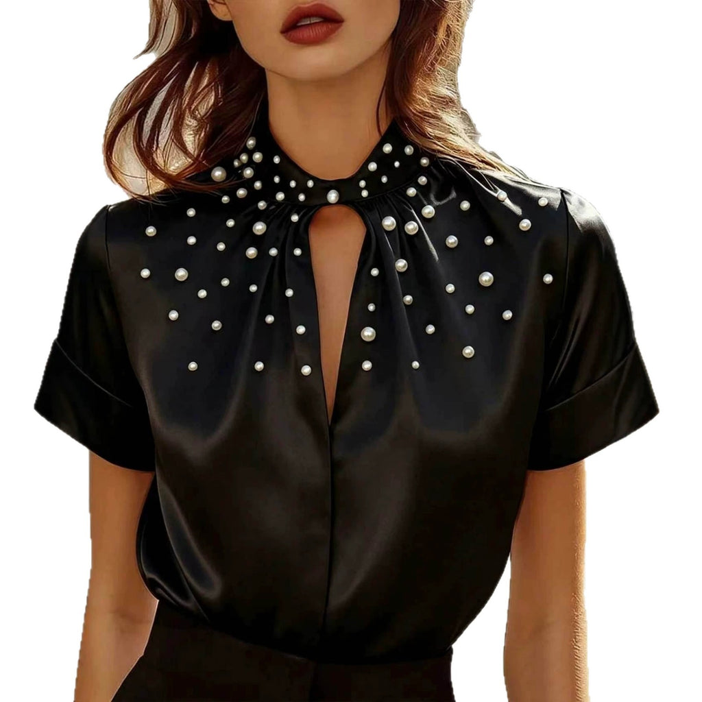 Top manches courtes basique tendance femme