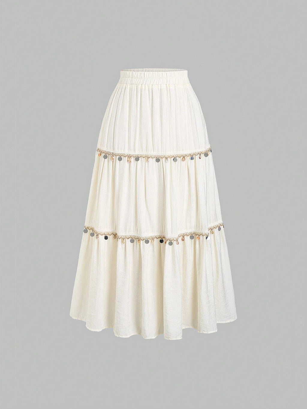 Elastic waist skirt