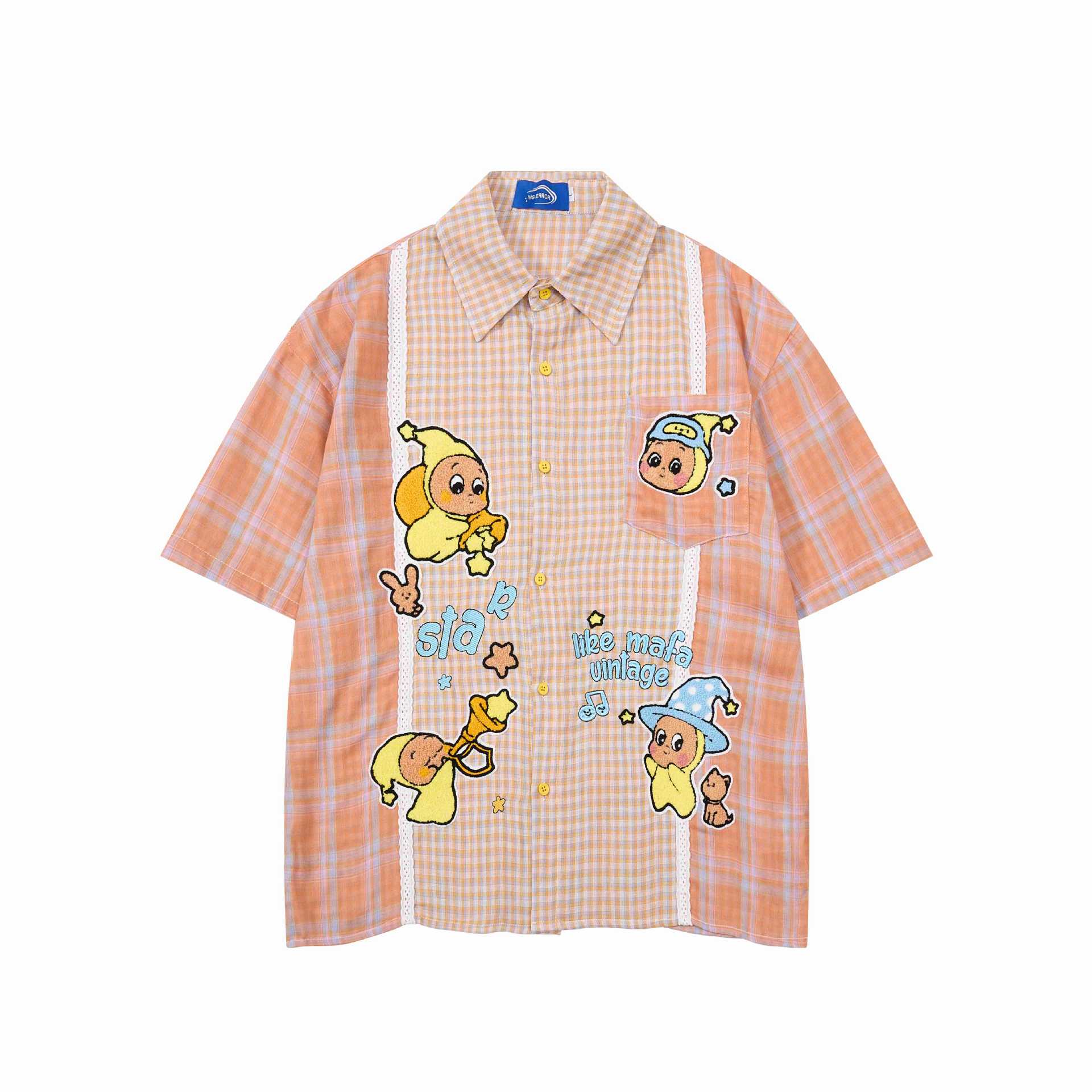 Magic Doll Embroidered Short Sleeve
