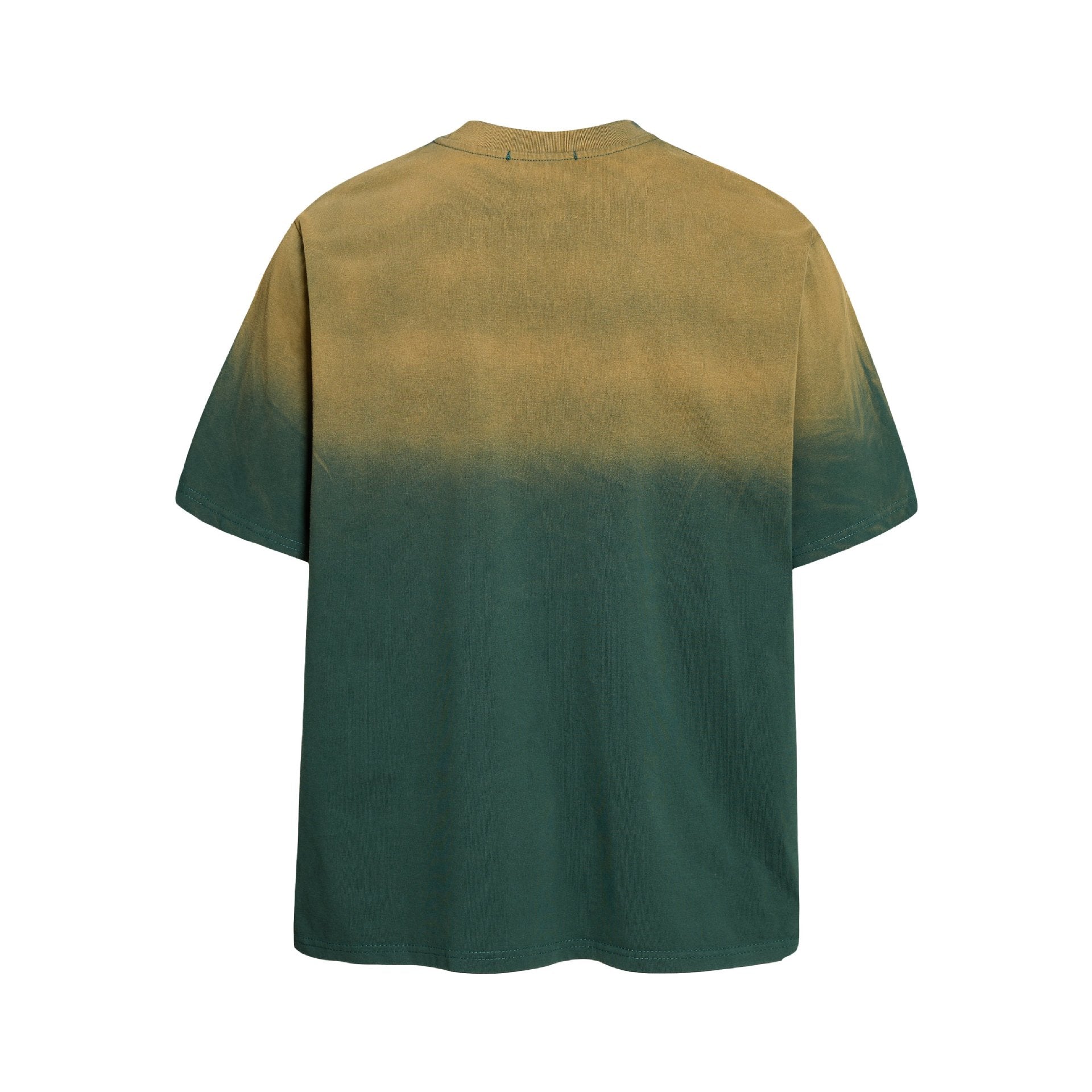 T-shirt imprimé château dégradé femme