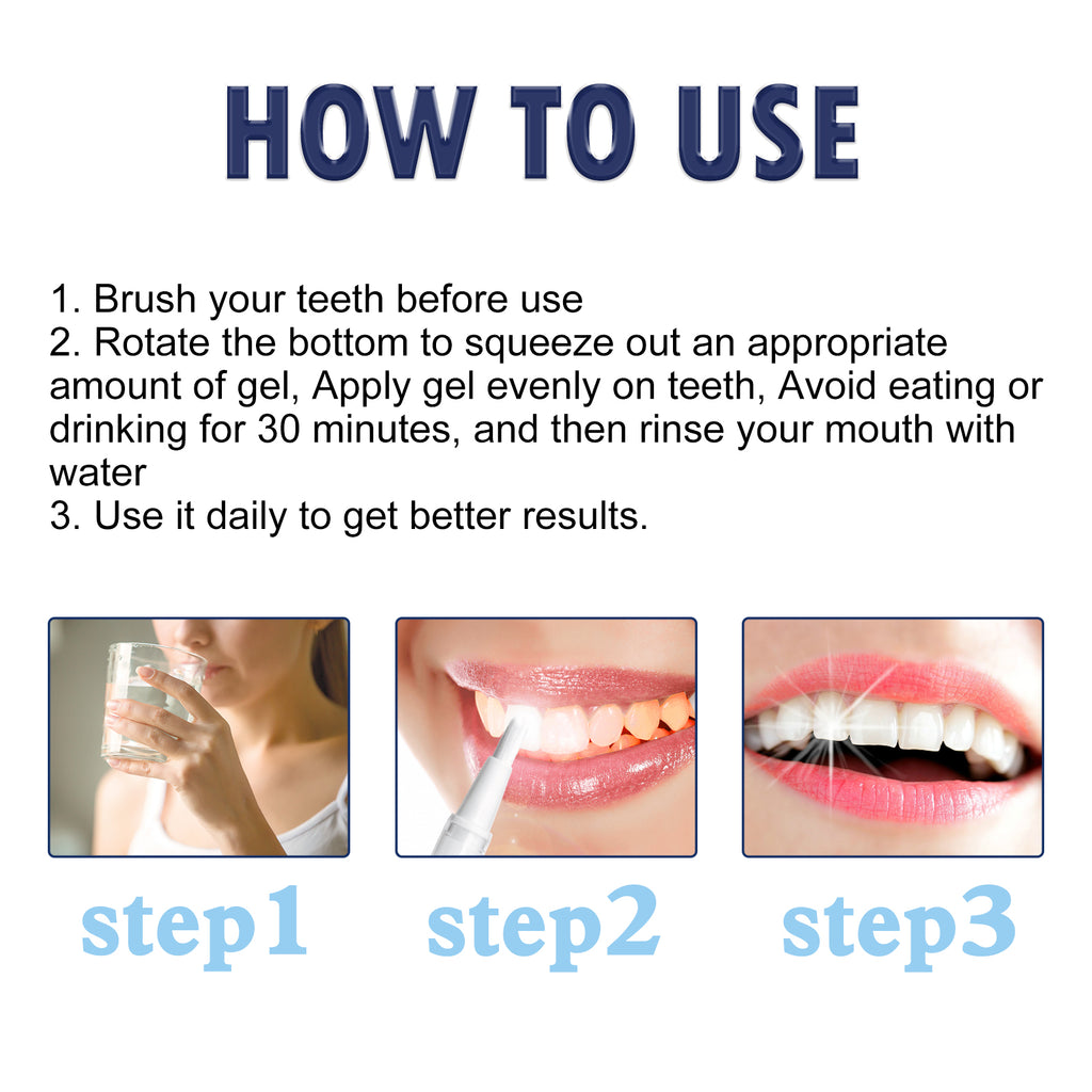 Teeth Whitening Essence Pen, Cleaning Teeth Whitening And Brightening Teeth Beauty Pen