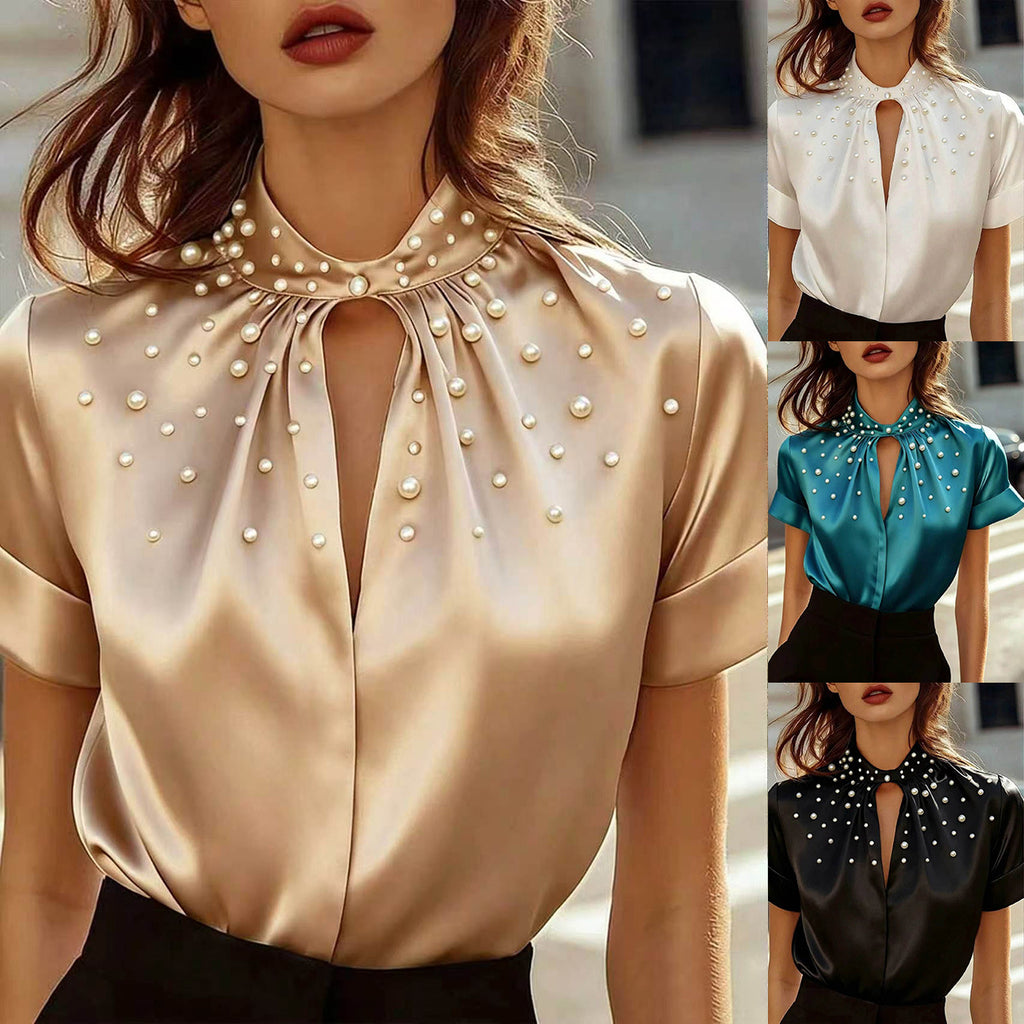 Top manches courtes basique tendance femme