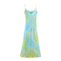Robe plissée imprimée style vacances femme