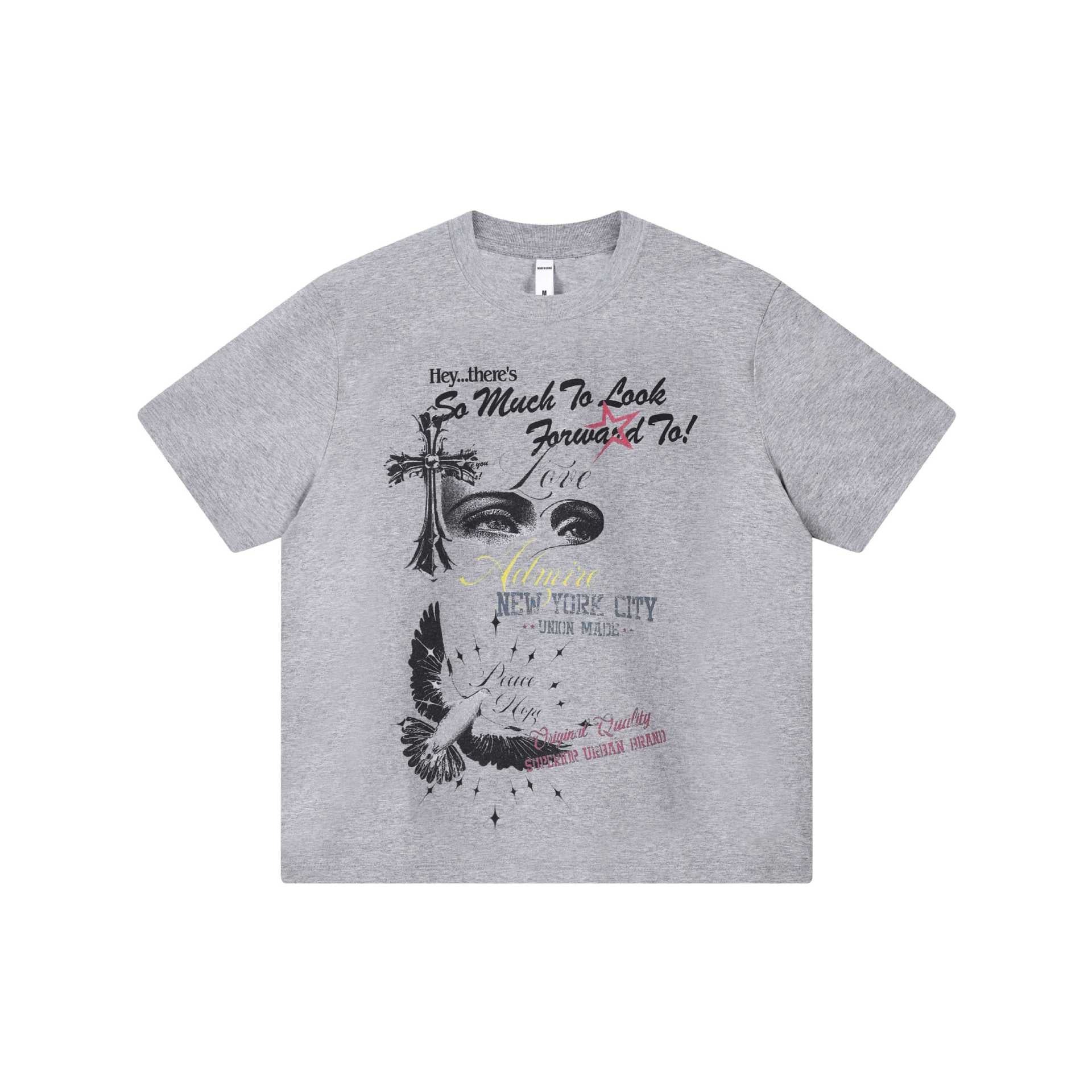 Peace dove print short sleeved shirt
